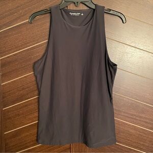 Abercrombie & Fitch Soft A&F High Neck Racer Back Tank Women’s L